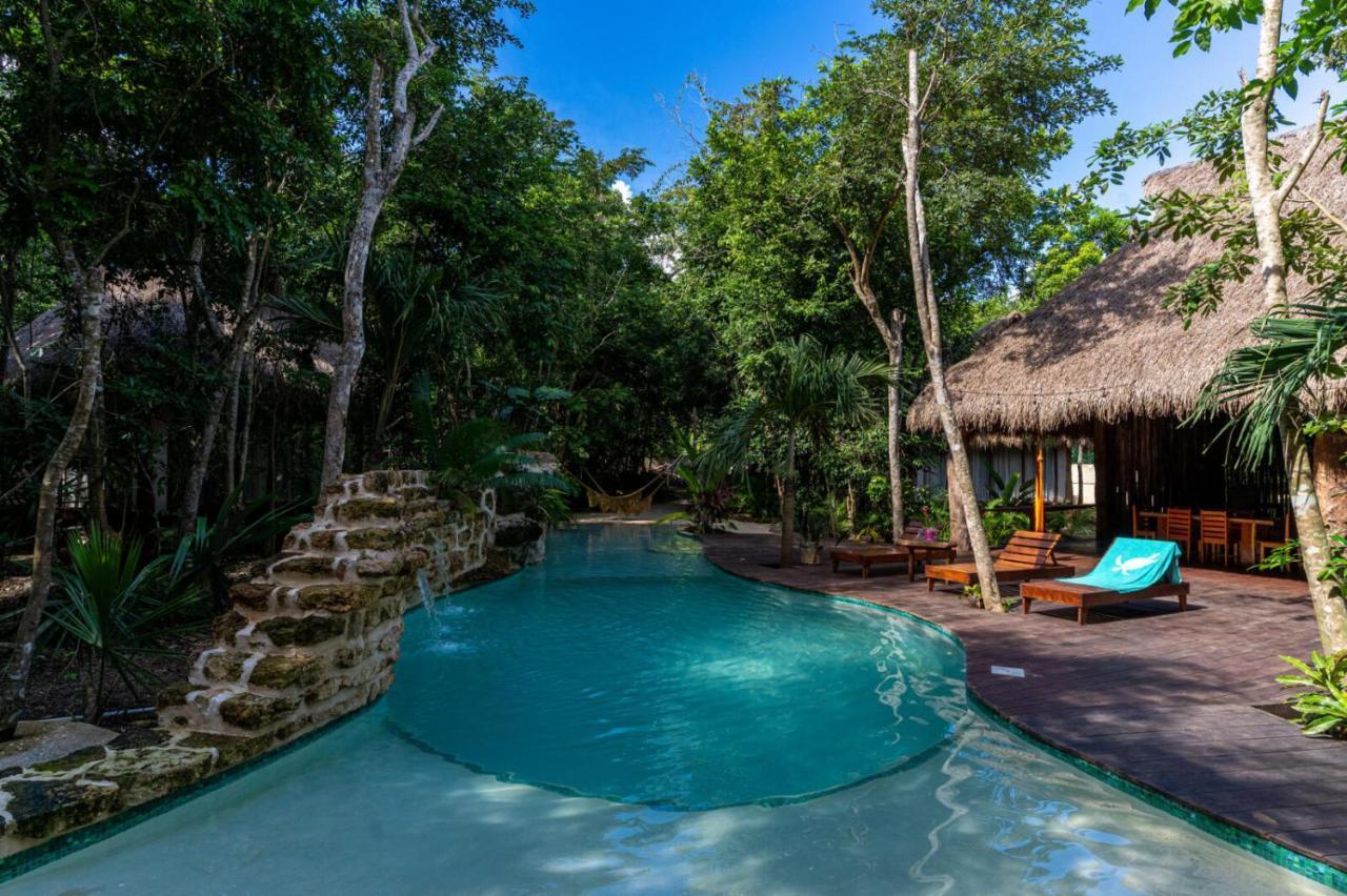 Xoot Ka Ana Villa Cielo Bacalar Bagian luar foto