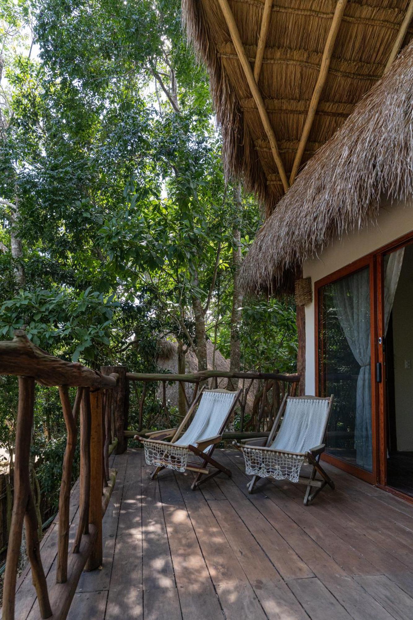 Xoot Ka Ana Villa Cielo Bacalar Bagian luar foto