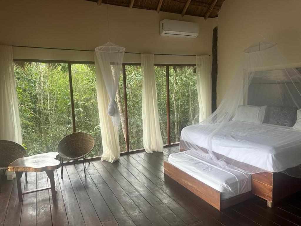 Xoot Ka Ana Villa Cielo Bacalar Bagian luar foto